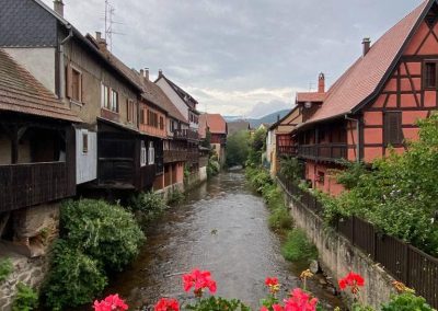 мостик Эльзас Кайзерберг живопись пленэр